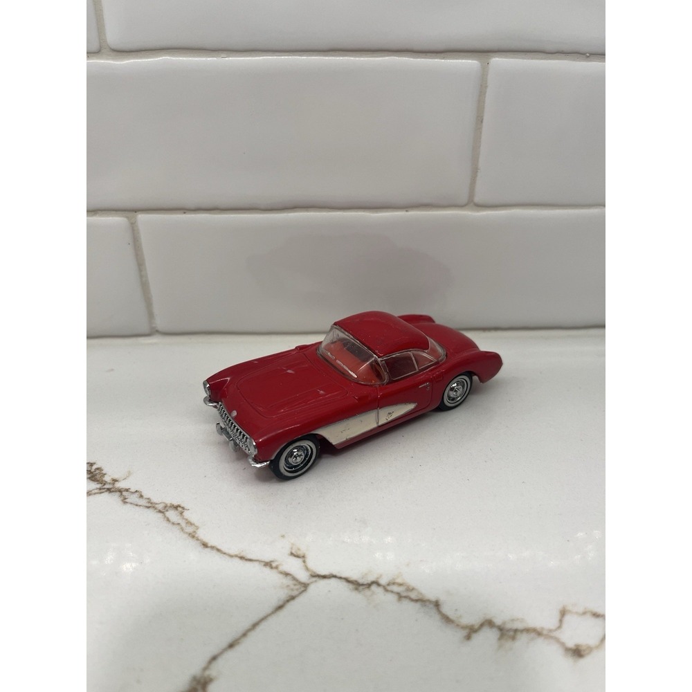 DINKY Matchbox Chevrolet Corvette Dinky 1/43 Red 1956 Die cast Toy Car